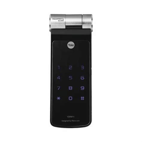 Yale Digital Door Locks - YDME50NxT Smart Door Lock, Black, Fingerprint ...
