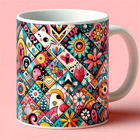 🌸 Boho Bloom – Festival of Colors Mug – Colorslover