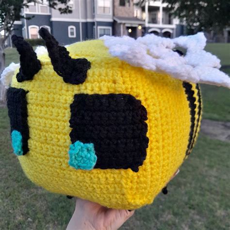 Minecraft Bee Plushie (L) Regular pricing on these... - Depop