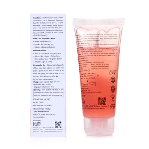 Tomato Face Wash – Dermease Store