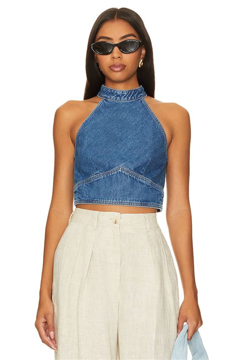 MOTHER The Never Falter Halter Top in Flash Back | REVOLVE