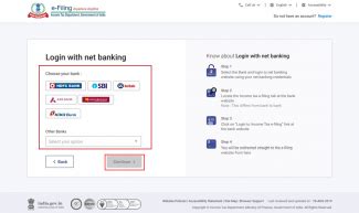Login User Manual | Income Tax Department