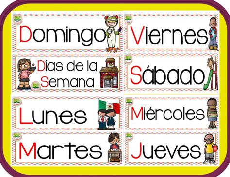 Que Significan Los Nombres De Los Dias De La Semana at Diana ...