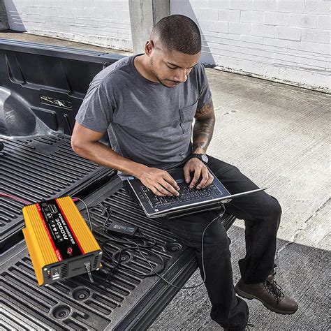 Snapklik.com : Klanata 3000W Max Power Inverter, Car Power Cigarette ...