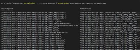 PowerShell Get Group Membership 的图像结果