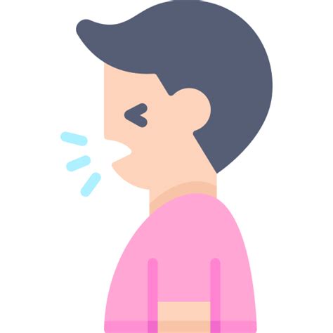 Dry cough - Free healthcare and medical icons