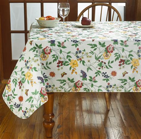 Flannel Backed Vinyl Tablecloth Fall — Randolph Indoor and Outdoor Design