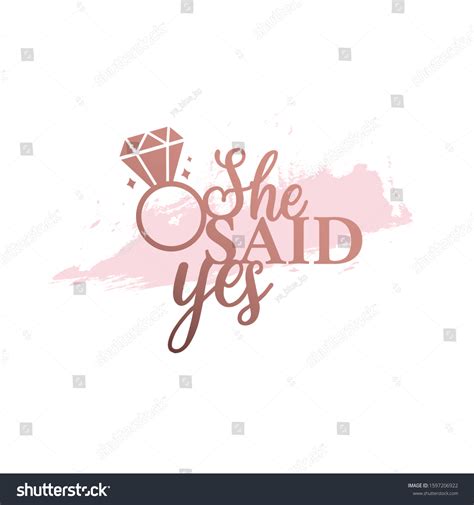 She Said Yes Ring Royalty-Free Images, Stock Photos & Pictures ...