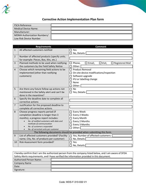 Free Printable Corrective Action Plan Templates [PDF, Word, Excel]