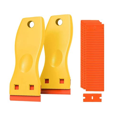 CLUB BOLLYWOOD® Glass Scraper with Blade Cleaner Blade Scraper for ...