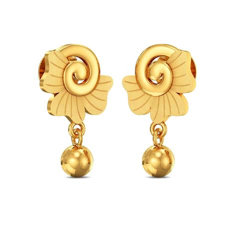 Joyalukkas 22KT Gold Earrings For Women : Amazon.in: Fashion