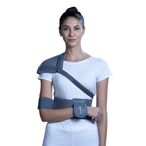 Buy Drivecure Elastic Shoulder Immobilizer Pack of 1,Grey Color-Extra ...