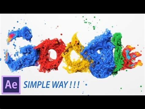 Image result for After Effects Tutorial Particles Logo & Text Animation Simple Way