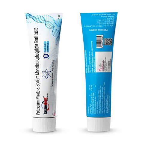 Tasnodent Toothpaste | Anti-Cavity Gel for Sensitive Teeth – Sehatokart