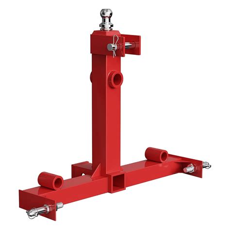 Pinypikaka 3 Point Gooseneck Trailer Hitch for Category 1 Tractors, 2" Trailer Hitch Receiver ...