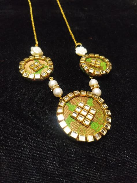 Image result for Fabric Jewelry Tutorial