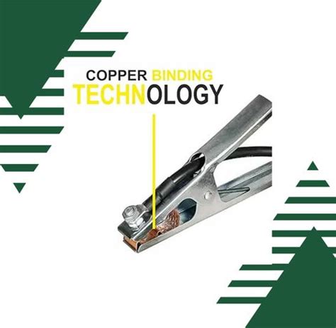 Bansal Earthing clamp with holder 35/50 with cable 2.5 Meter With ...