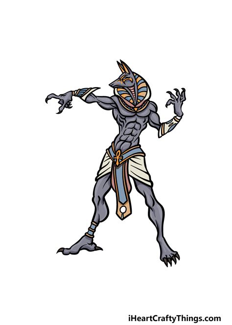 Image result for Draw Anubis Step by Step