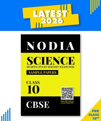 NODIA CBSE Science Sample Paper Class 10 For 2026 Exam | 30 Sample ...