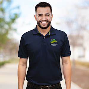 Premium Polo T-shirts, Custom Cotton Polo T Shirt for Men| Vistaprint