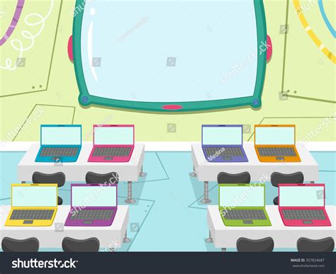 Image result for School Computer Lab Cartoon