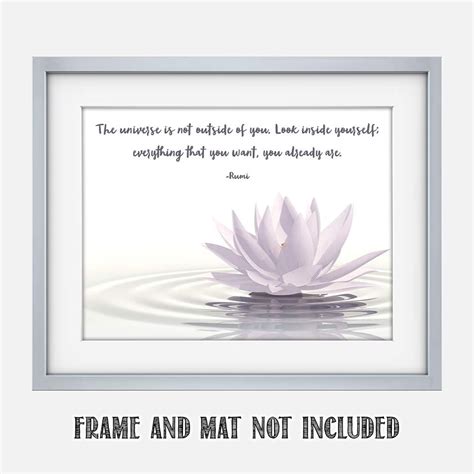 TJ Originals The Universe is Rumi Art Inspirational Decor , India | Ubuy