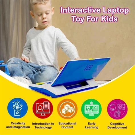 himanshu tex Educational Computer ABC and 123 Learning Kids Laptop with ...