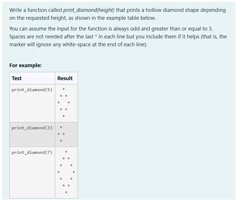 Image result for How to Print Diamond Shape in Python