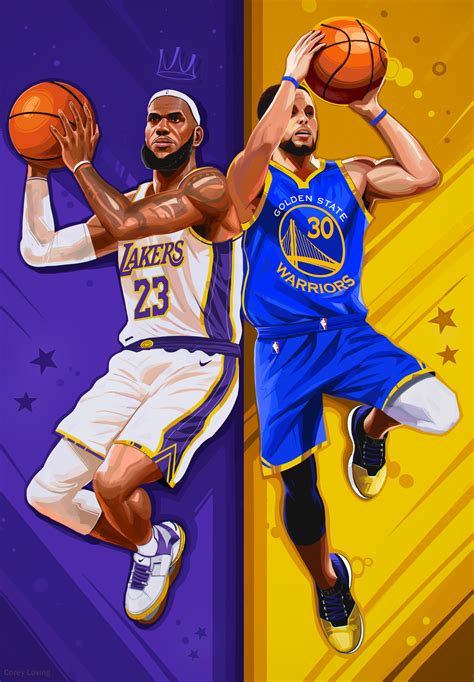 Stephen Curry Og Lebron James Tapet 2,512 Lebron James And Steph Curry