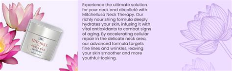 Mitchell USA Anti-Aging Neck Therapy Cream – Firms & Smooths Neck Skin ...
