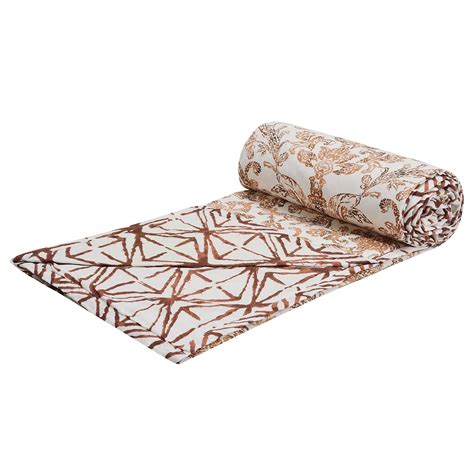 Buy Trance Home Linen Pure Cotton Reversible Dohar Toddler Size ...