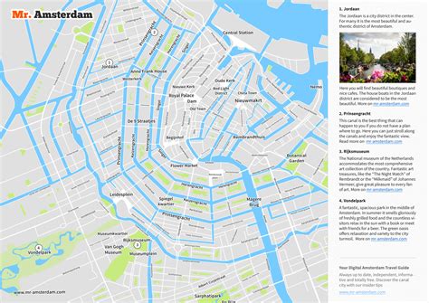 Free Amsterdam City Map PDF: Sights & Streets!