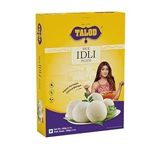 Talod Instant Mix Rice Idli Flour (Pack of 3 * 400 g) | 100% Vegetarian ...