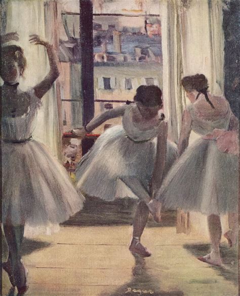 The Dance Class (1874) by Edgar Degas – Artchive