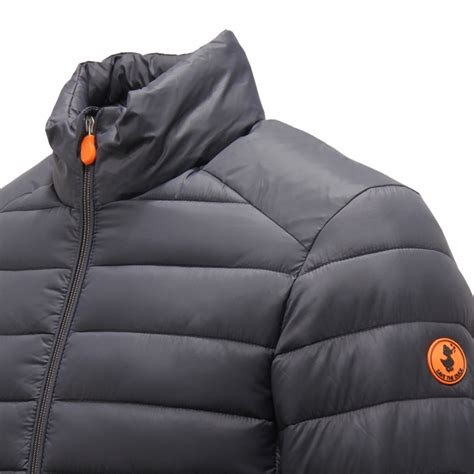 O0337 GIUBBOTTO UOMO SAVE THE DUCK ULTRA LIGHT JACKET BLUE