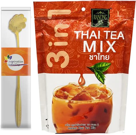 Amazon.com : Ranong Tea Instant Thai Tea Mix 10 Sachets : Grocery ...