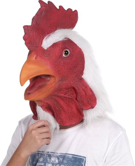 Lubber Rooster Animal Head Mask For Halloweem Costume India | Ubuy