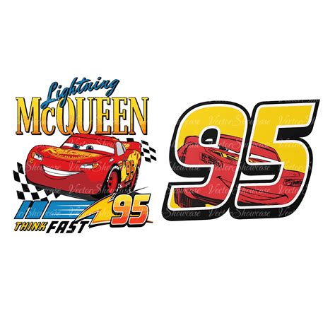 Lightning Mcqueen Logo Vector Matthew McQueen Cars 3 Vector PNG By