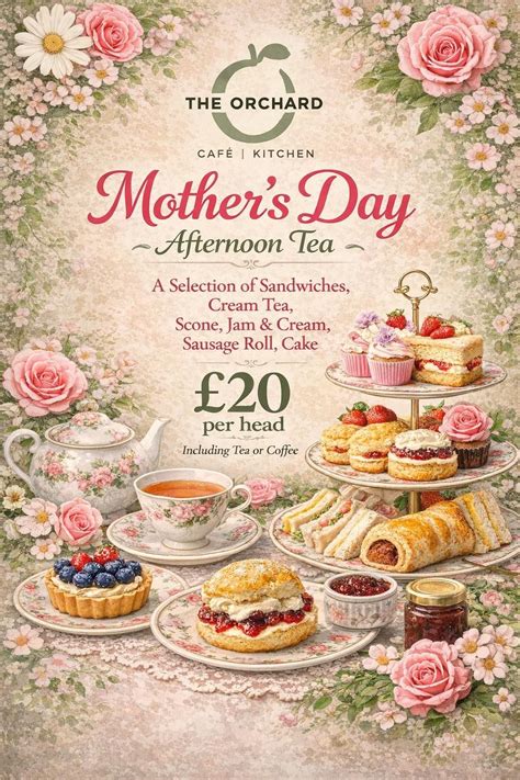 Mothers Day Afternoon Tea, The Orchard, Main Road, Icklesham, Rye, 15 ...