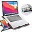 STRIFF Adjustable Laptop Stand Patented Riser Ventilated Portable ...