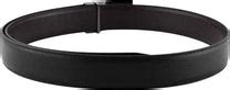 ZEVORA Men Genuine Leather Reversible Belt (Black) – HalfPe