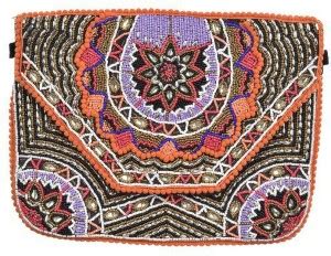 ROSARY CRAFTS Party Multicolor Clutch Multicolor - Price in India ...