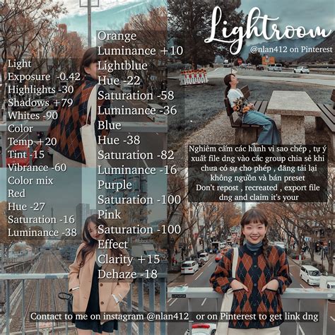Lightroom ( Save = Follow me ) | Vintage lightroom settings, Editing ...