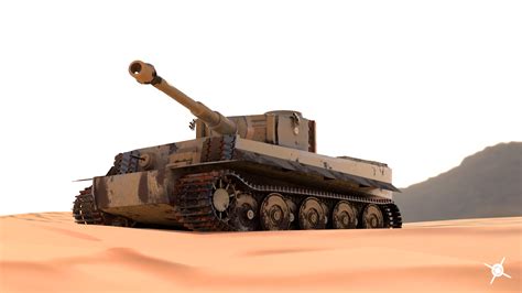ArtStation - Tiger I - 3D