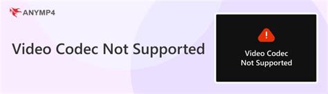 Image result for Video Codec Not Supported On DVD Player