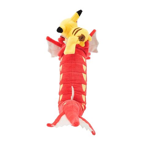 Pokemon: Pokemon Center Hiroshima R - Plush - Red Gyarados & Pikachu ...