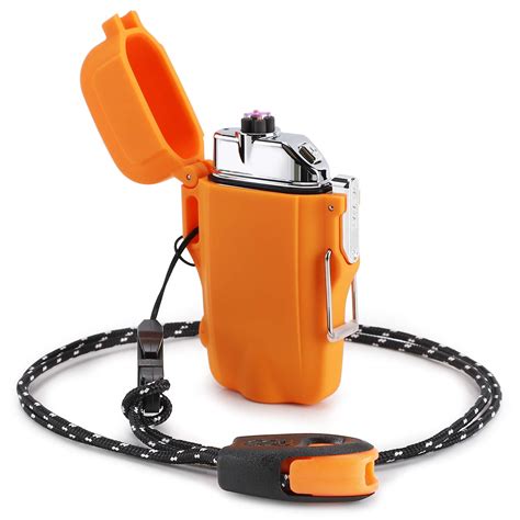 Buy Green Vivid Waterproof Electric Lighter-USB Rechargeable-No Butane ...