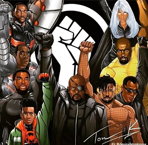Iconic Black Superheroes Uniting Together For #Justice – Pantheon