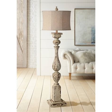 White - Ivory, Country - Cottage Floor Lamps | Lamps Plus