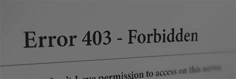 Image result for HTTP Error Code 403